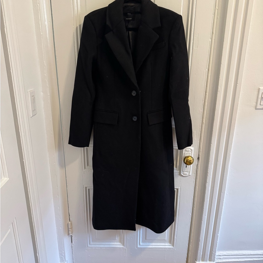 Mango Black Women's Coat